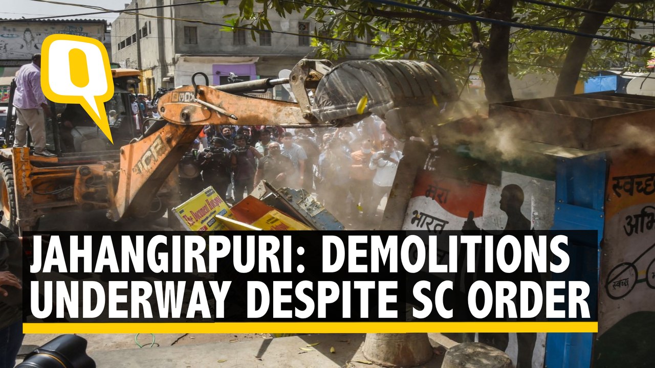 Jahangirpuri Violence | Anti-Encroachment Drive Underway Despite Supreme Court's Order