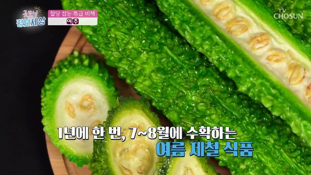 당뇨 효과가 입증된 『여주』 일명❗ 당뇨 잡는 도깨비방망이 TV CHOSUN 220420 방송