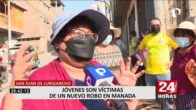 Vecinos denuncian constantes robos de autopartes y asaltos en manada en SJL