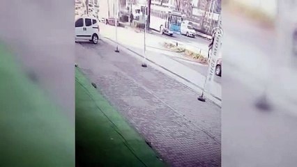 Bursa'daki patlama kamerada! İşte o anlar