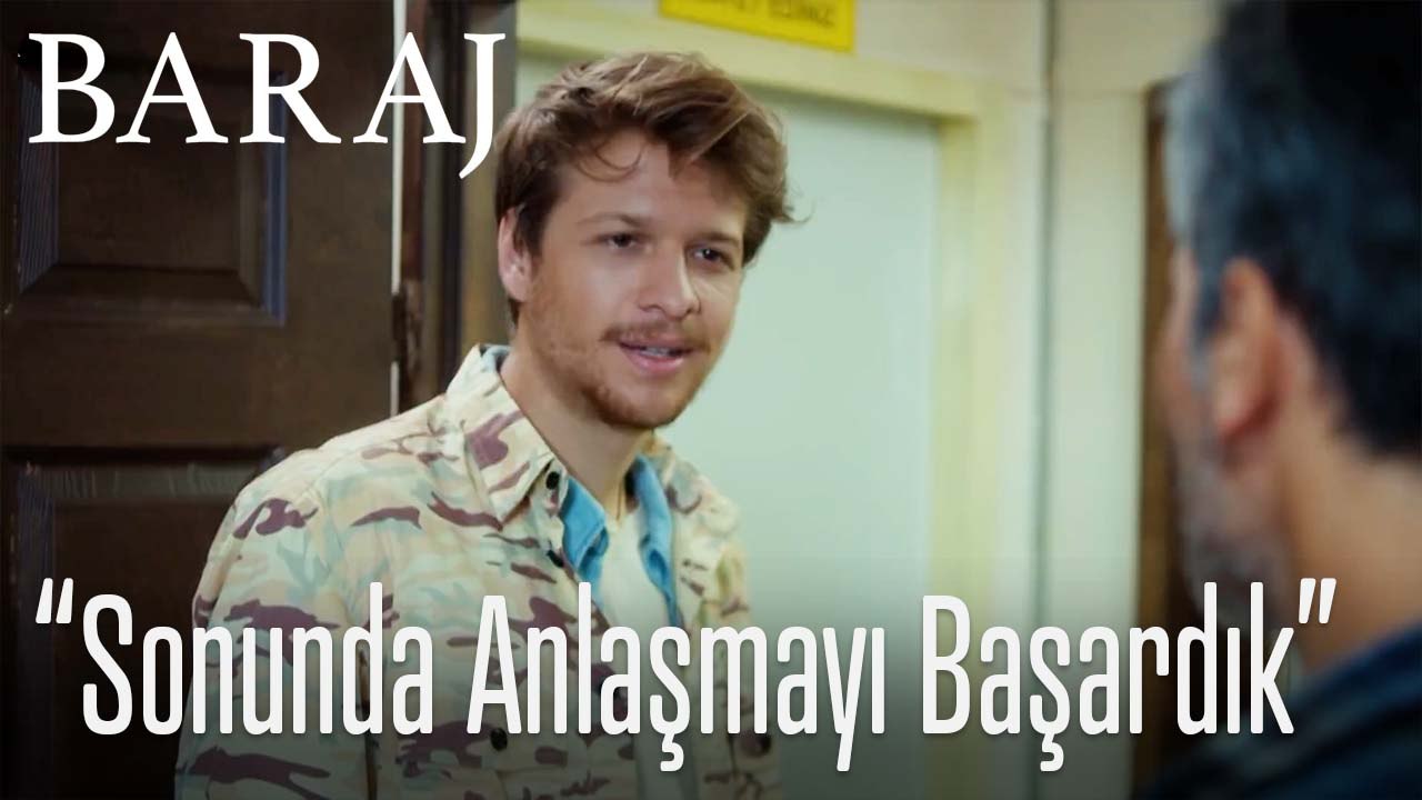 Sonunda anlaşmayı başardık