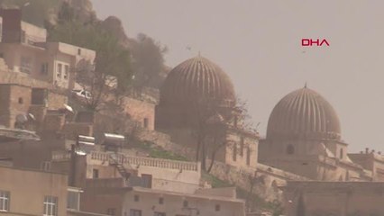 Toz taşınımı nedeniyle görüş mesafesi düştü