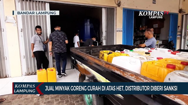 Jual Minyak Goreng Curah di Atas HET, Distributor Diberi Sanksi