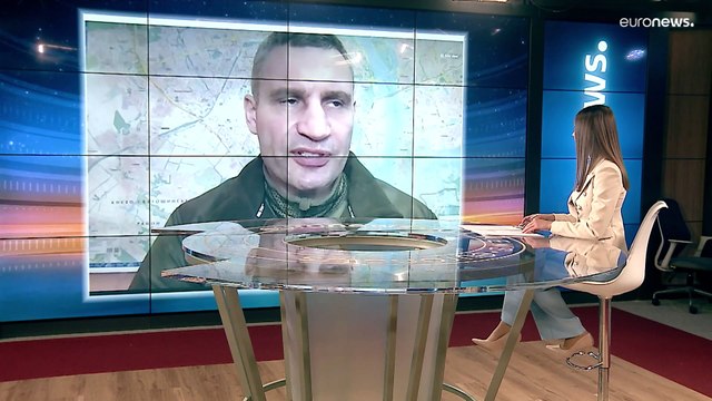 Il sindaco Klitchko a Euronews: Mosca non ha rinunciato a Kiev. Ancora pericolo nella capitale