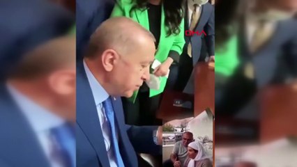 Başkan Erdoğan'dan alkışlanacak hareket! "Sana kurban olurum"