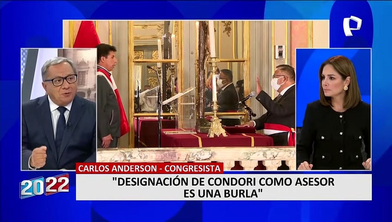 Carlos Anderson: "El que está gobernando aquí es el señor Cerrón, él es el que manda"