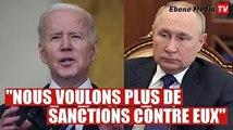 Sanctions contre la Russie : Les Etats Unis veulent aller plus loin