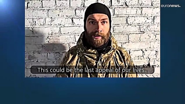 Азовсталь : украинские морпехи просят мир о помощи