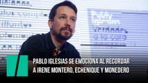 Pablo Iglesias menciona a Irene Montero, Echenique o Monedero y con su gesto lo dice absolutamente todo