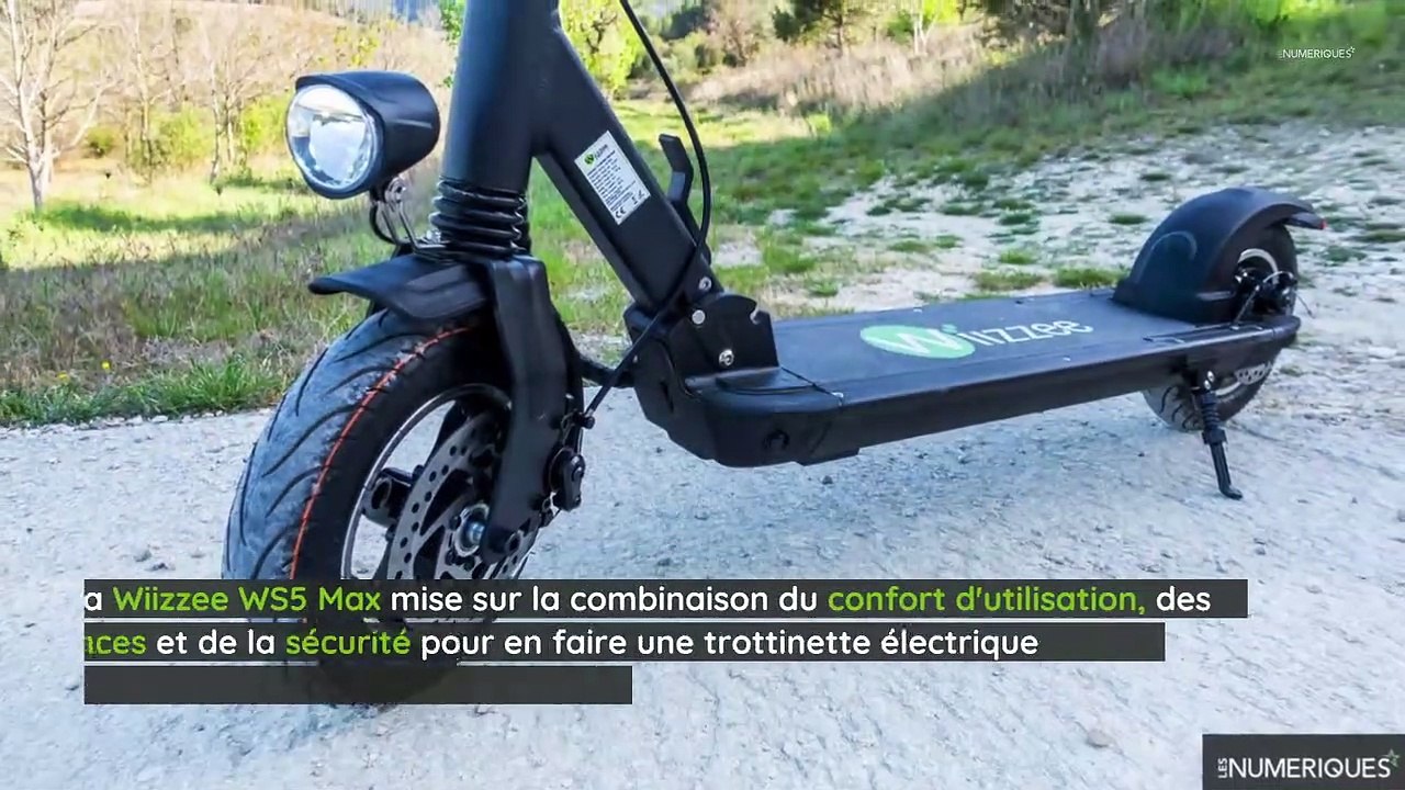 Test Wiizzee WS5 Max : une trottinette électriq...