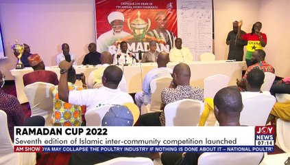 Seventh edition of Islamic inter-community competition launched - AM Sports on JoyNews (20-4-22)