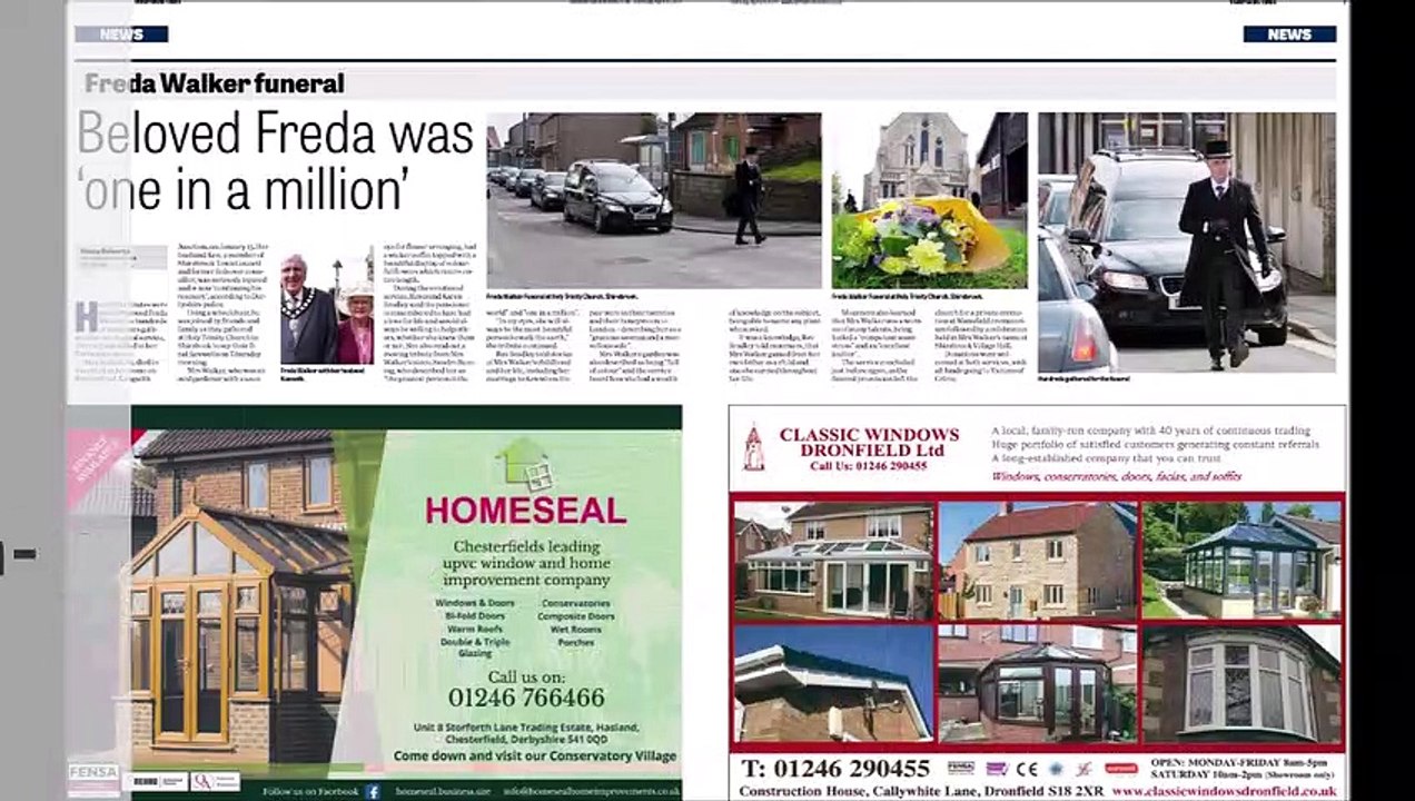 Inside this weeks Derbyshire Times 20th April