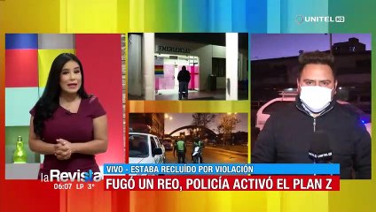 Reo huye de un hospital de Cochabamba luego de ser llevado para una atención de emergencia