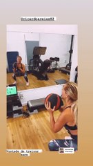 Bárbara Norton de Matos mostra-se com o ex-companheiro