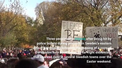 3 people hurt during riots in Sweden over burning of Quran