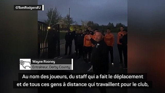 Derby - Le discours poignant de Wayne Rooney après la relégation