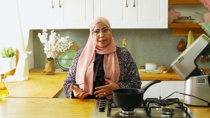 احلى صينية رقاق بالحمة المفرومة برقاق معمول في البيت مع ابله منال