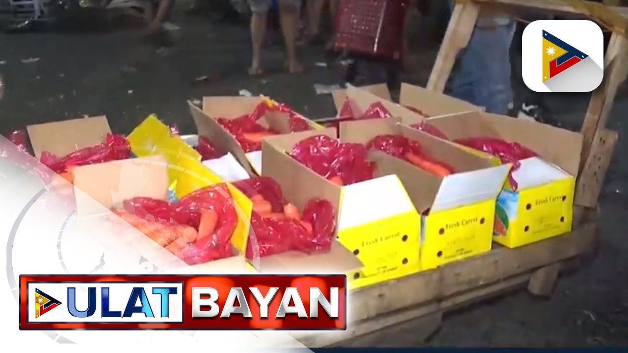 10 kahon ng imported carrots, nakumpiska sa Divisoria