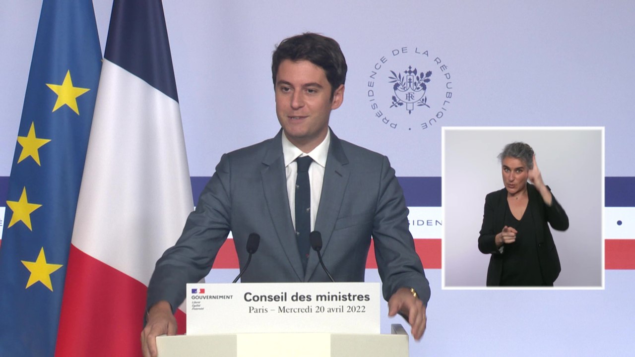 Compte rendu du Conseil des ministres du 20 avril 2022