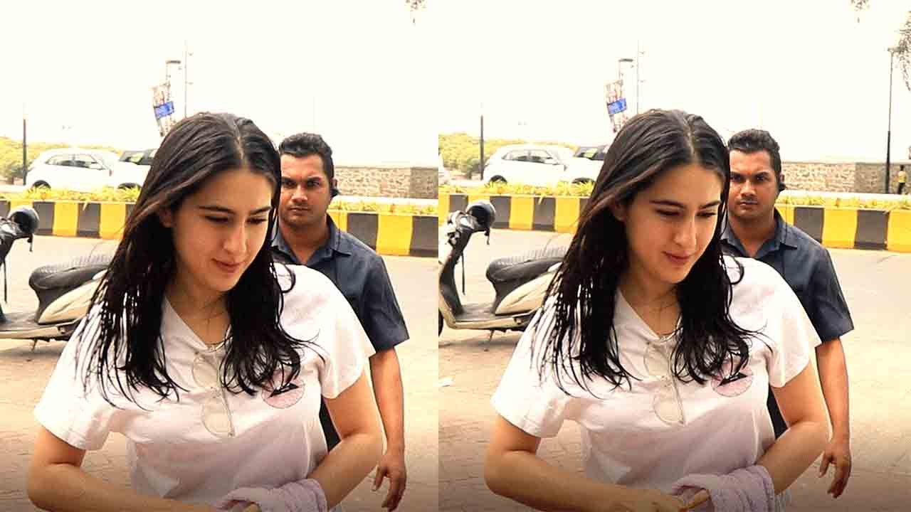 Sara Ali Khan गीले बालों में निकली शूटिंग करने; Watch Video   | FilmiBeat