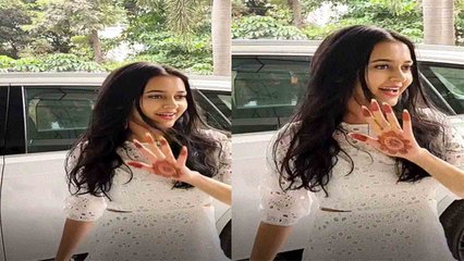 Tejasswi Prakash Mehendi लगाकर Karan Kundra से मिलने निकली; Watch video | FilmiBeat