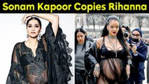 Sonam Kapoor Copies Rihanna For Pregnancy Photoshoot