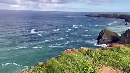 Carnewas Beach Cornwall UK