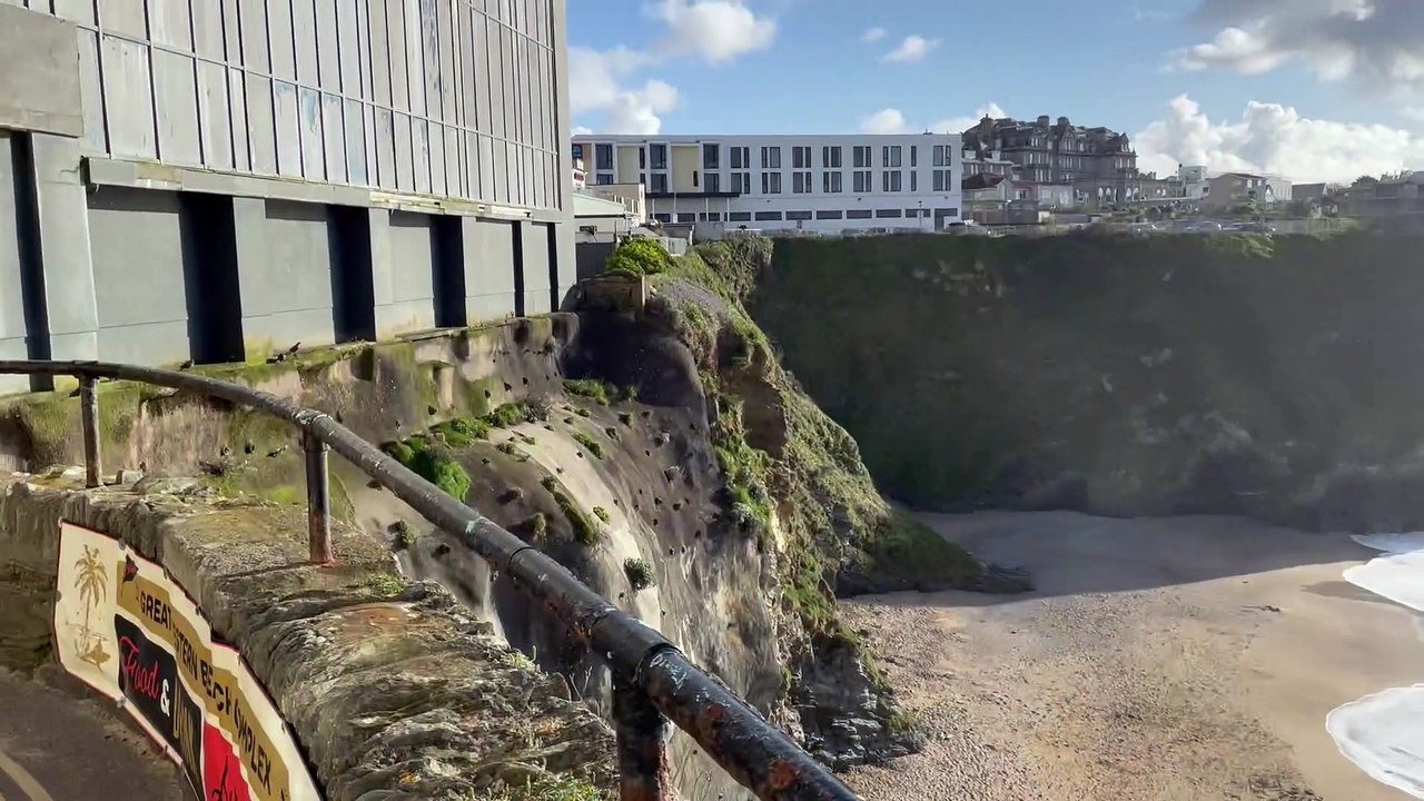 Newquay beach UK