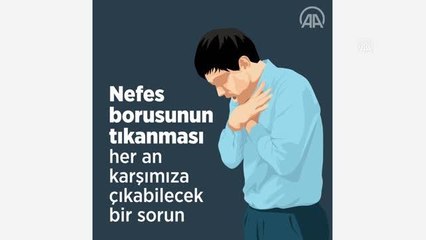 (VİDEO-GRAFİK) Hayat kurtaran teknik: Heimlich manevrası