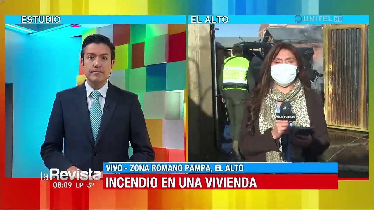 Una carpintería de El Alto sufre un incendio a consecuencia de una fuga de gas licuado