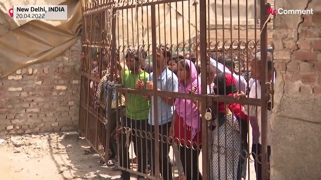 Muslim-owned shops demolished in New Delhi