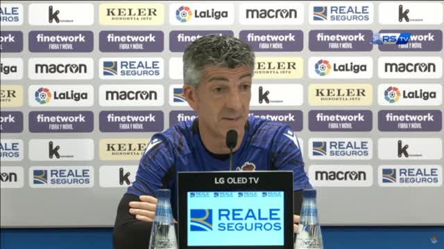 Alguacil: Ojalá podamos ganar al Barça y estar más cerca de los grandes