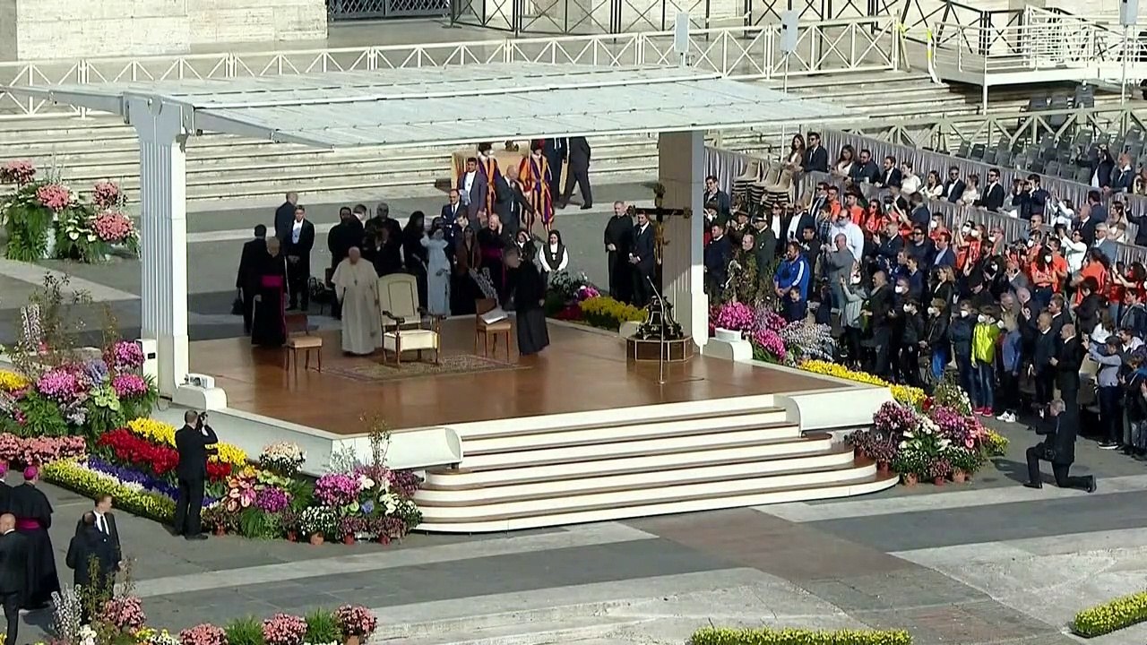 Au Vatican, l'audience du pape fait son retour...