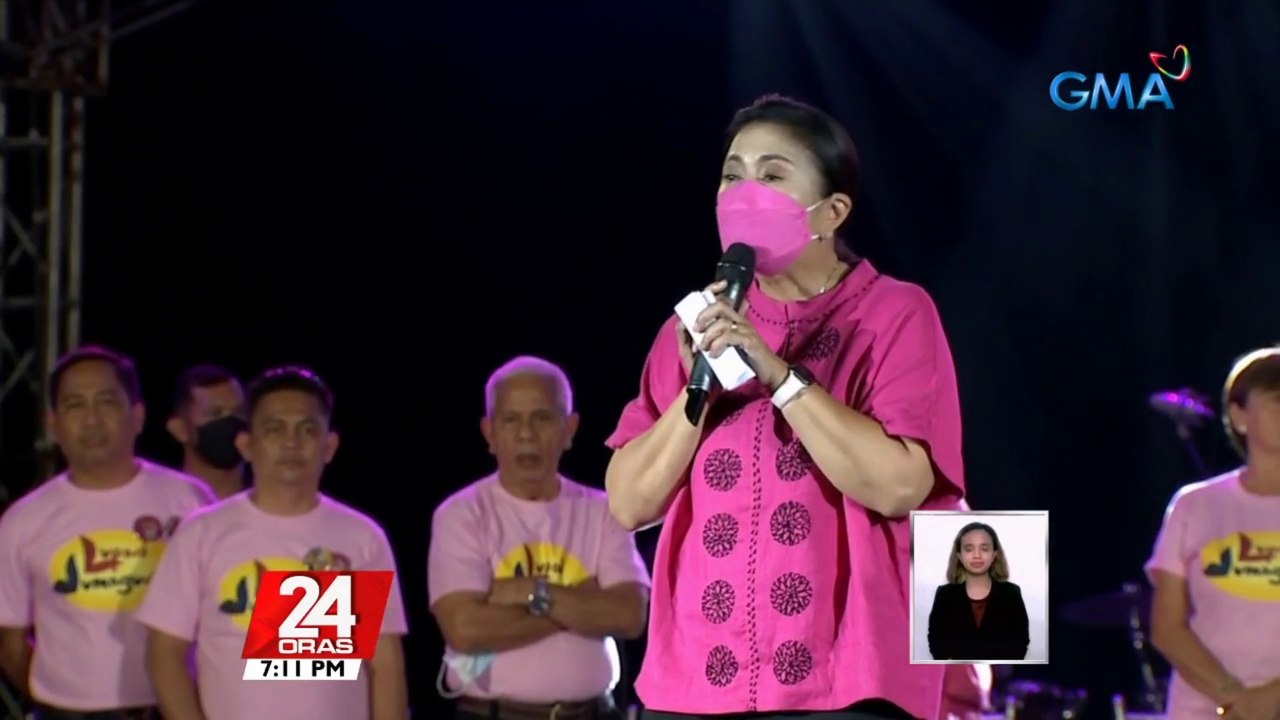 Robredo-Pangilinan, sinuyo ang ilang taga-Negros Oriental kabilang ang ilang senior citizen | 24 Oras