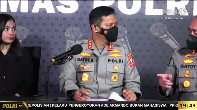 PRESISI UPDATE : Konferensi Pers Divisi Humas Polri Terkait Gangguan Kamtibmas