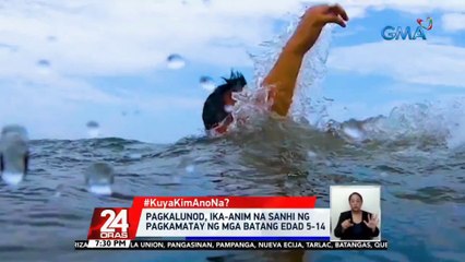 #KuyaKimAnoNa?: WHO: 236,000 katao ang namatay sa pagkalunod noong 2019; tinatayang 5,200 katao ang nalulunod taun-taon sa Pilipinas | 24 Oras