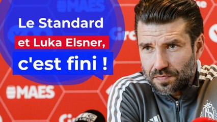 Le Standard met un terme à sa collaboration avec Luka Elsner