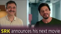 Shah Rukh Khan announces his next with Rajkummar Hirani