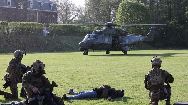 Hainaut et Brabant wallon: les commandos de Flawinne en exercice