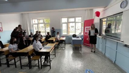 Öğretmen ve öğrencilere 112 acil çağrı eğitimi verildi