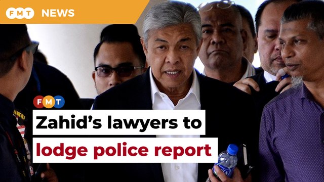 Zahid’s lawyers to lodge police report over leaked PAS documents regarding his court case