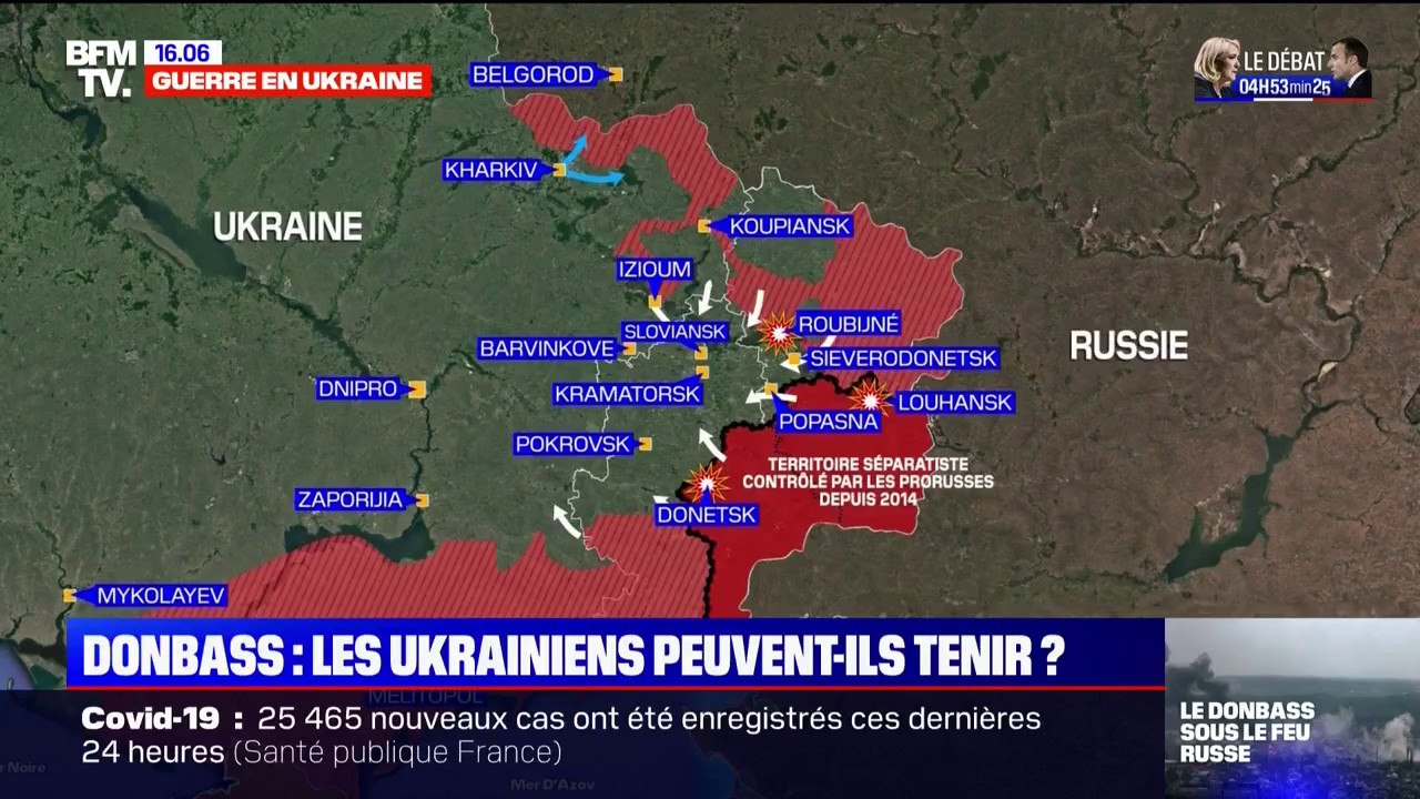 Guerre en Ukraine: la conquête du Donbass, l'objectif majeur de la Russie