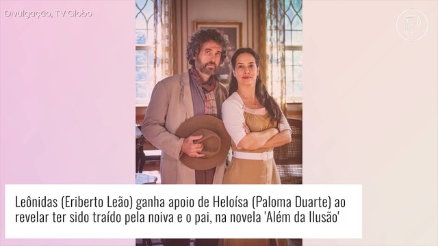 'Além da Ilusão': Heloísa arranca confissão de Leônidas ao vir à tona passado com traições da noiva e do pai