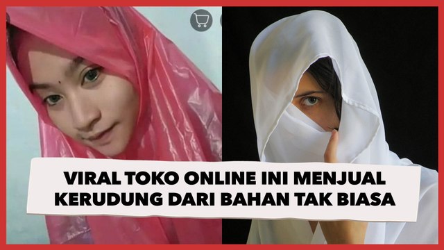 Viral Toko Online Ini Menjual Kerudung dari Bahan Tak Biasa, Warganet: Kerudung Waterproof