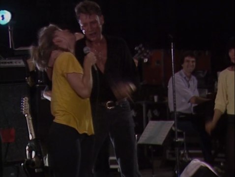 Johnny Hallyday J'oublierai ton nom répétitions Bercy 1987
