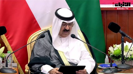 ممثل صاحب السمو الأمير الشيخ نواف الأحمد سمو ولي العهد الشيخ مشعل الأحمد قام بزيارة إلى جمعية المكفوفين الكويتية