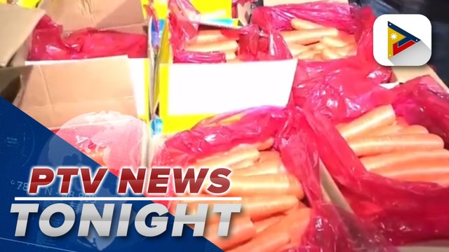 BOC seized P8-K smuggled imported carrots in Divisoria