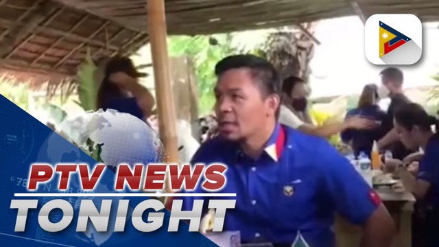 Sen. Pacquiao campaigns in Ilocos Norte, holds grand rally in Plaza San Nicolas