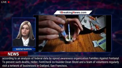 Download Video: US bars hand out free fentanyl tests: 'If you're going to use drugs here, you can test them' - 1brea