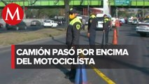 Muere motociclista en accidente vial en Iztapalapa